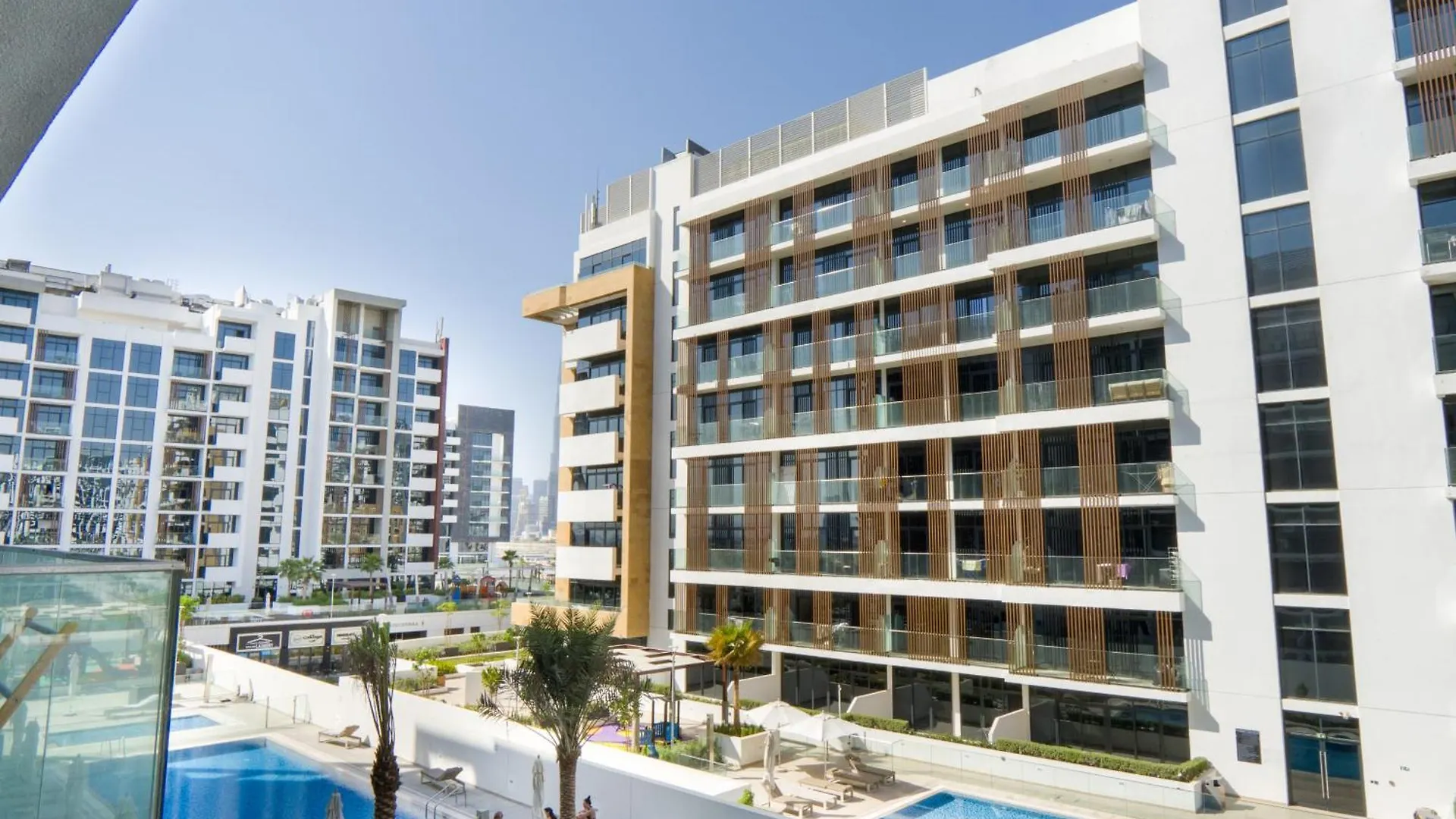 迪拜Easygo- Lavish Stu With Pool View In Azizi Riviera公寓